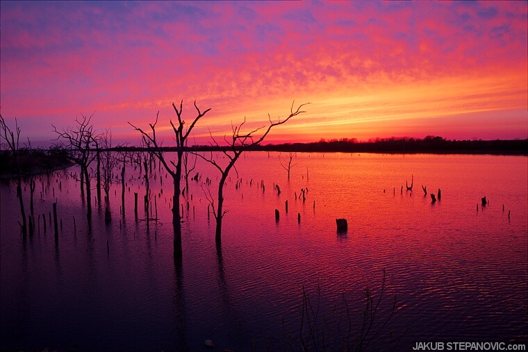 Burning Lake