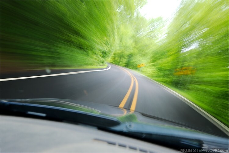 Roads here in AR are curvy, with constant ups and downs. You can actually enjoy driving, instead of just holding the steering wheel straight for a month before hitting any turn.