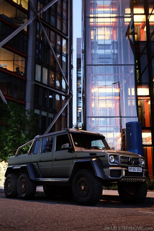  This 6x6 Brabus-pimped Mercedes G63 can’t be seen very often, that’s for sure. No wonder, they were selling for over $725,000 when new, and given that only a handful of them were built, they cost already more.