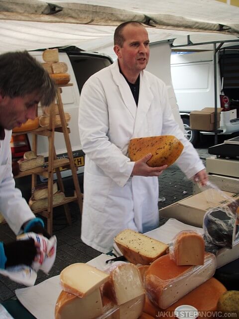 cheese market in Rotterdam. they are so good! (file photo I took back in 2007)