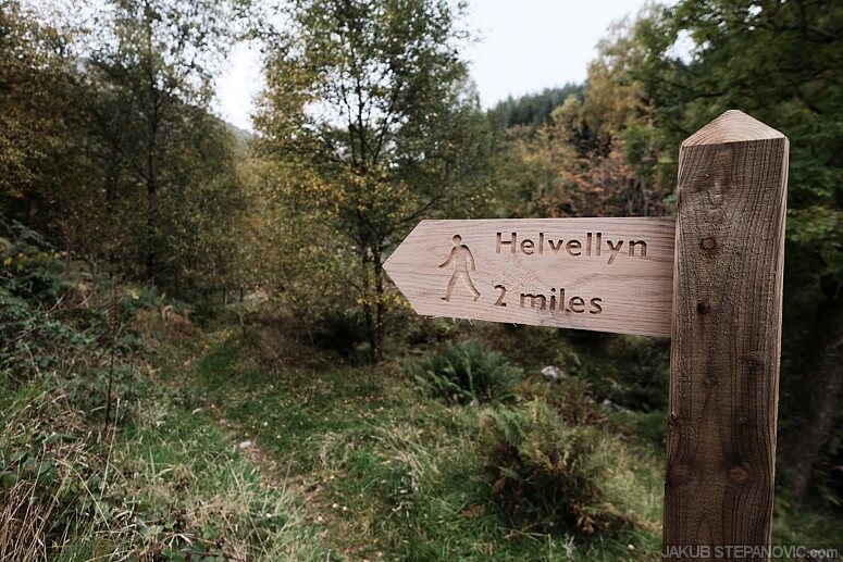 The goal was to see Helvellyn, England’s third tallest point.