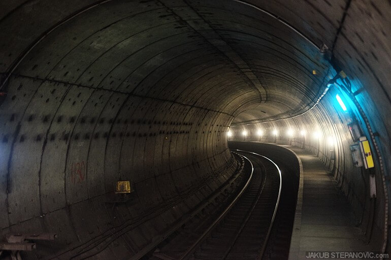 After the last train, tunnels are calm…