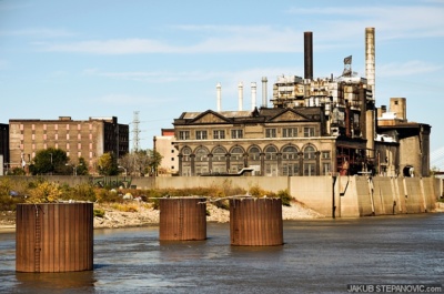 Union Electric Company powerplant in St Louis