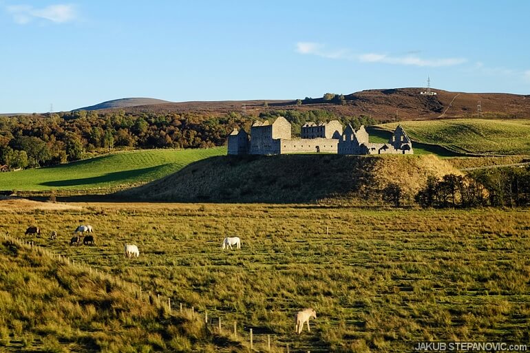 Ruthven Barracks from 1719.