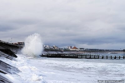 Aberdeen coast, favorite among surfers.