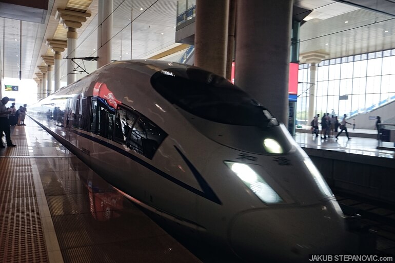 CRH380B/BL train from 2011. 