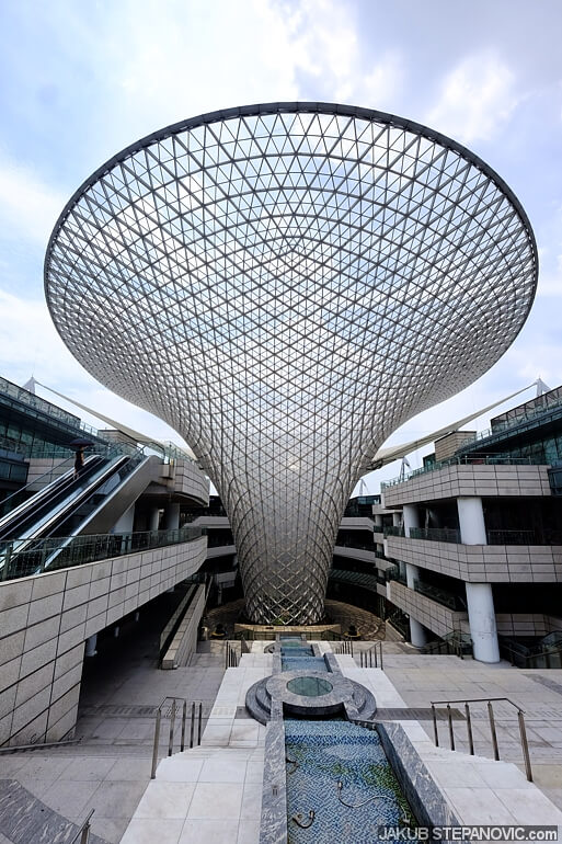 World's largest membrane roof at the Shanghai 2010 Boulevard (SBA international & Knippers Helbig)