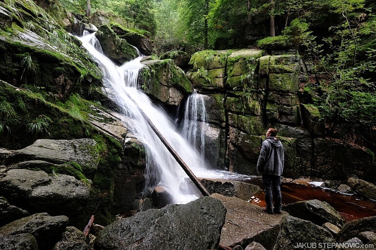 Black Creek waterfalls.