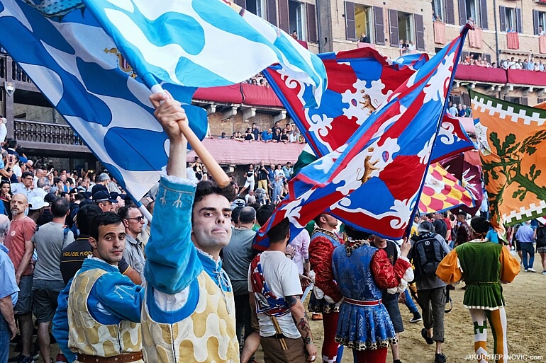 Siena during Palio