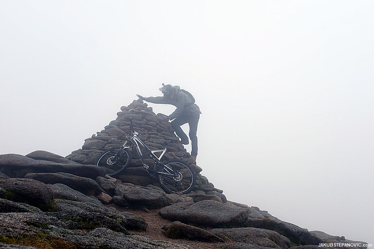 Cairngorm on a bike