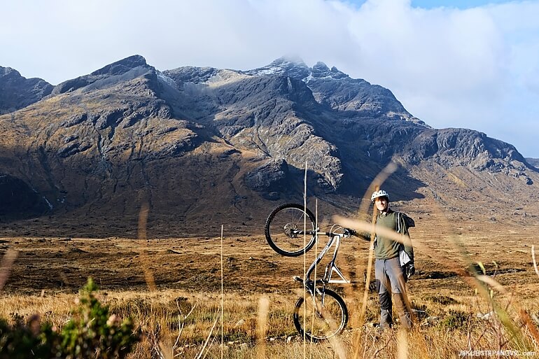 Mountainbiking on the Isle of Skye