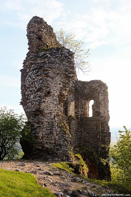 Pajštún castle ruin near Bratislava, Slovakia