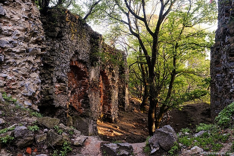 Pajštún castle ruins